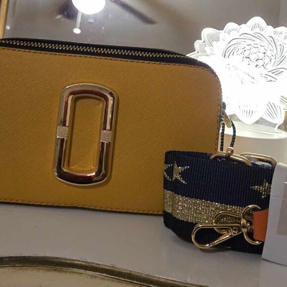 ORANGE MULTICOLOR CAMERA BAG - Picture 1 of 3